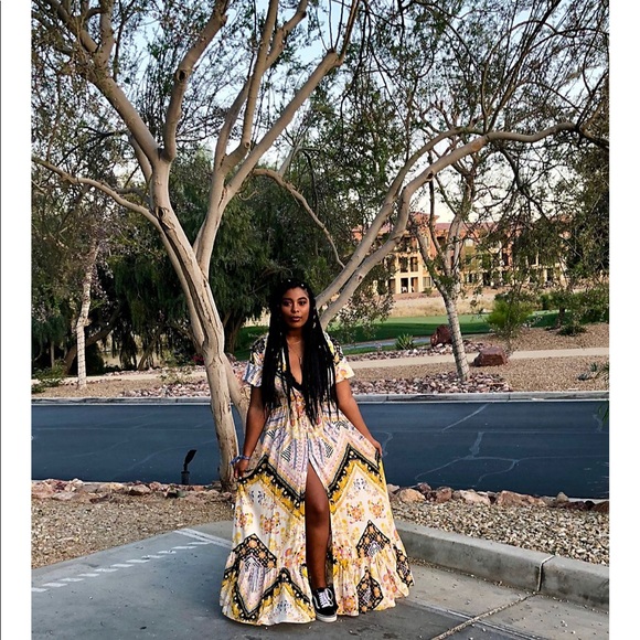 Free People Coco Printed Maxi Dress - Picture 5 of 5